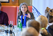 Marie-Luise Beck, Geschäftsführerin des DKK, Parlamentarisches Frühstück Berliner Klimadialog 2023 © DKK, Stephan Roehl