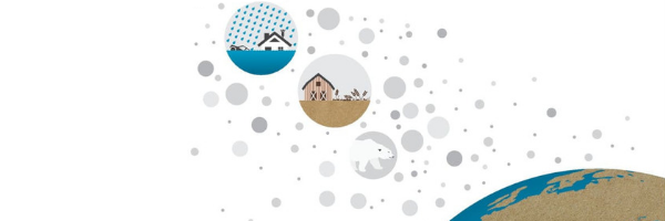 Auschnitt Coverbild „Kleine Gase – Große Wirkung: Der Klimawandel“ von David Nelles und Christian Serrer